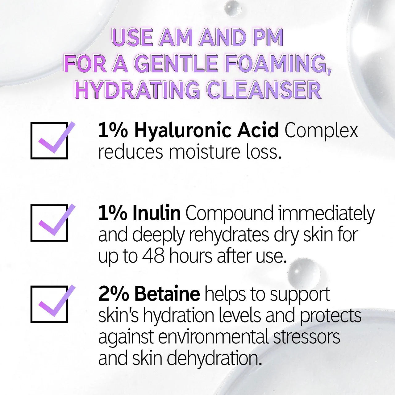 Hyaluronic Acid Cleanser - The Inkey List