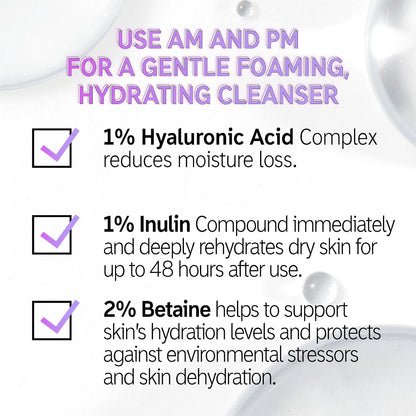 Hyaluronic Acid Cleanser - The Inkey List