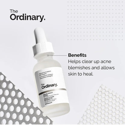 Salicylic Acid 2% Exfoliating Blemish Solution - The Ordinary