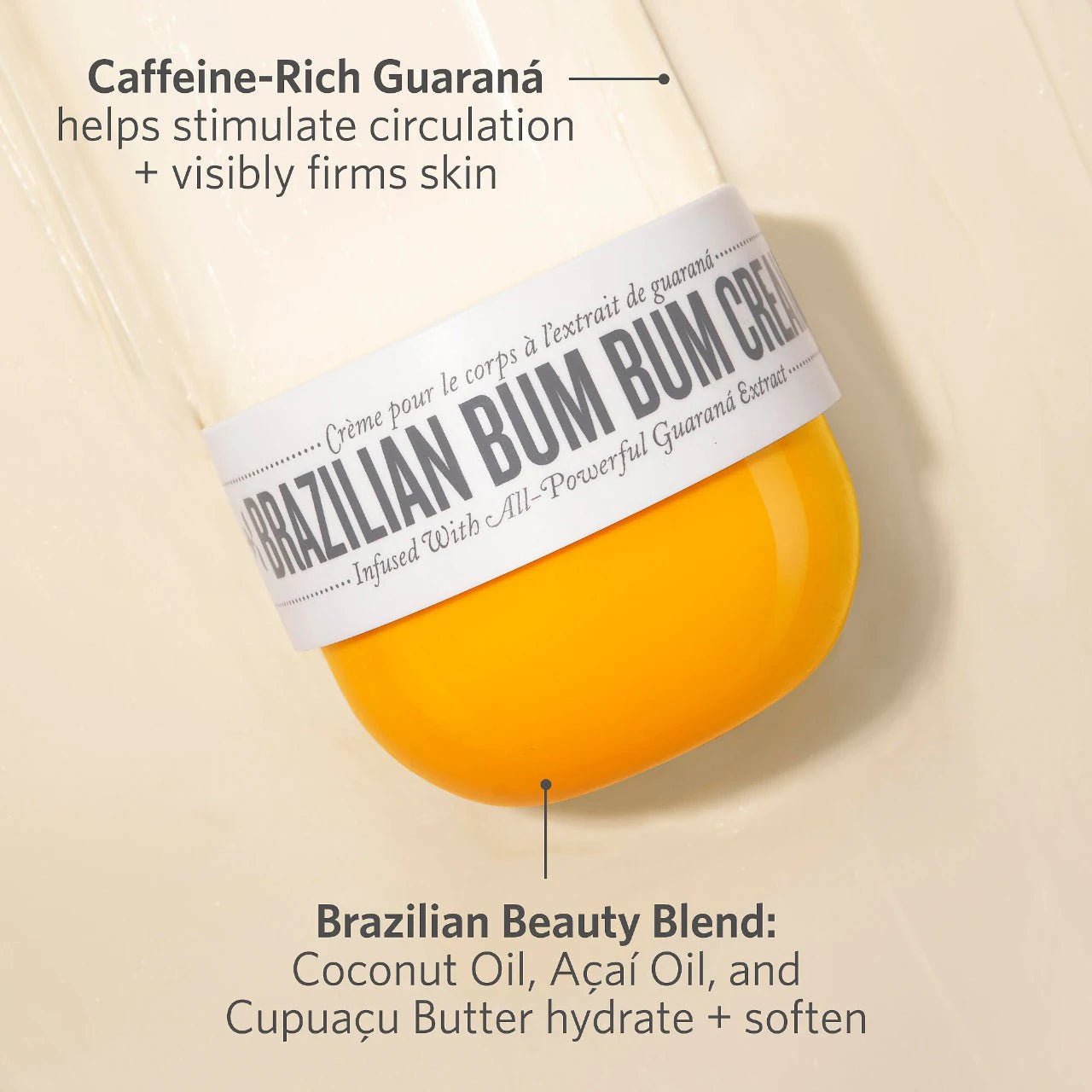 Brazilian Bum Bum Firming Body Cream - Sol de Janeiro
