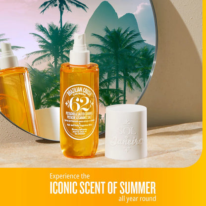 Brazilian Crush Cheirosa ’62 Bum Bum Hair & Body Fragrance Mist - Sol de Janeiro