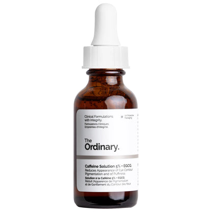 Caffeine 5% + EGCG Depuffing Eye Serum - The Ordinary