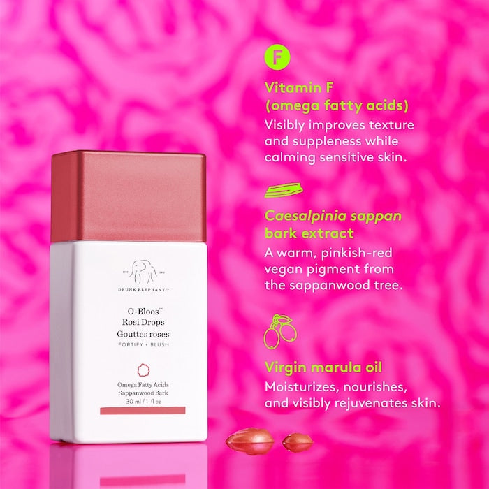 O-Bloos™ Rosi Glow Drops - Drunk Elephant