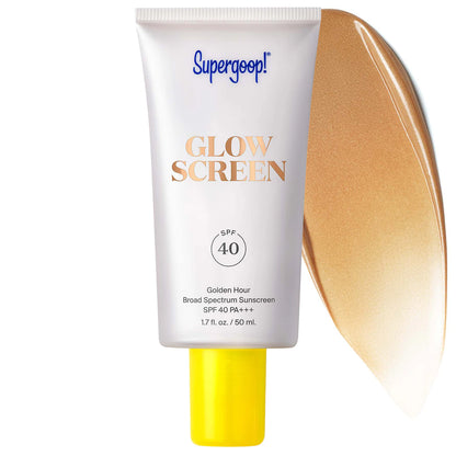 Glowscreen SPF 40 Sunscreen with Hyaluronic Acid + Niacinamide - Supergoop!