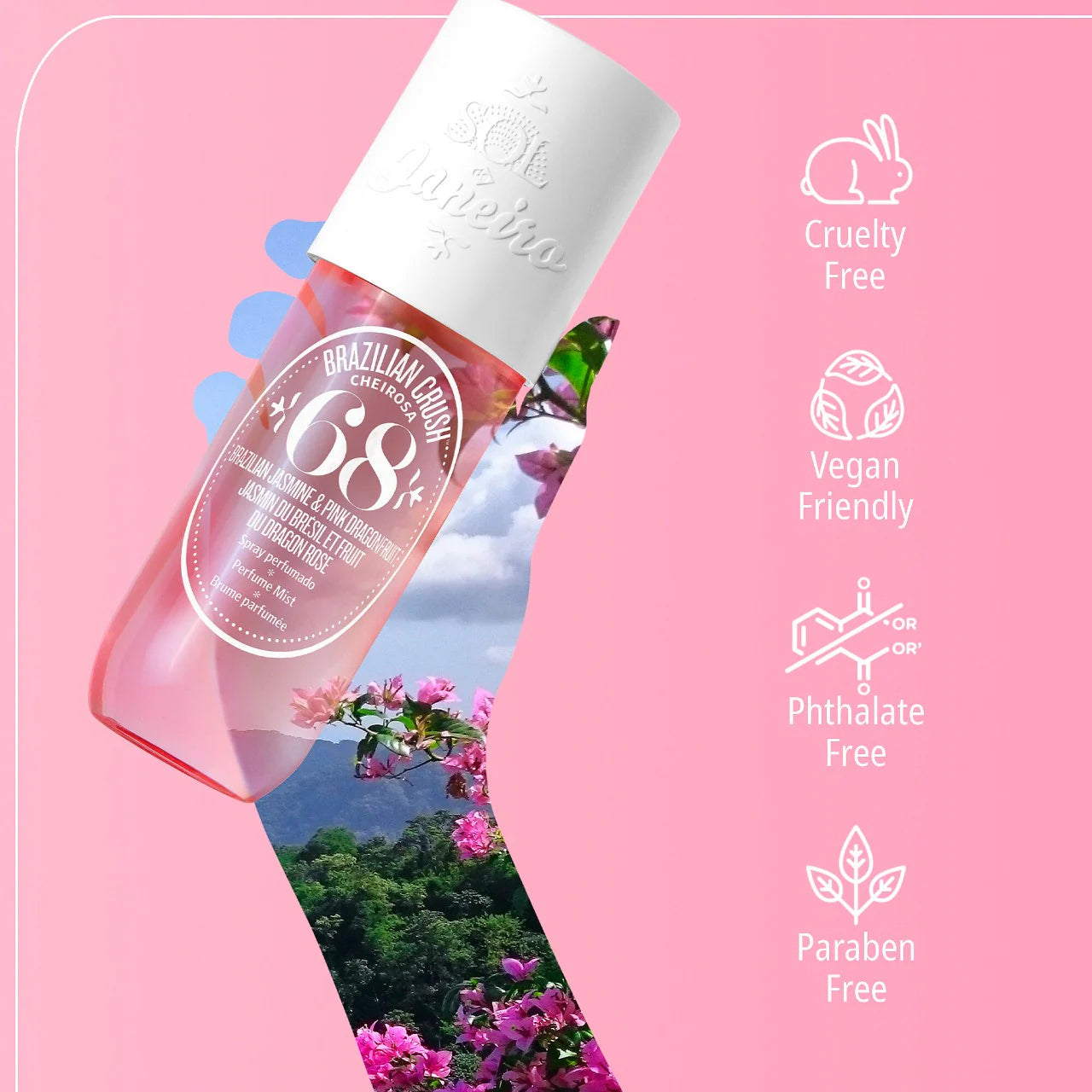 Brazilian Crush Cheirosa ’68 Beija Flor™ Hair & Body Fragrance Mist - Sol de Janeiro