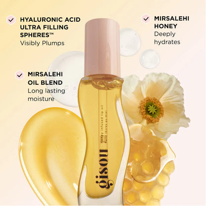 Honey Infused Hydrating Lip Oil - Gisou
