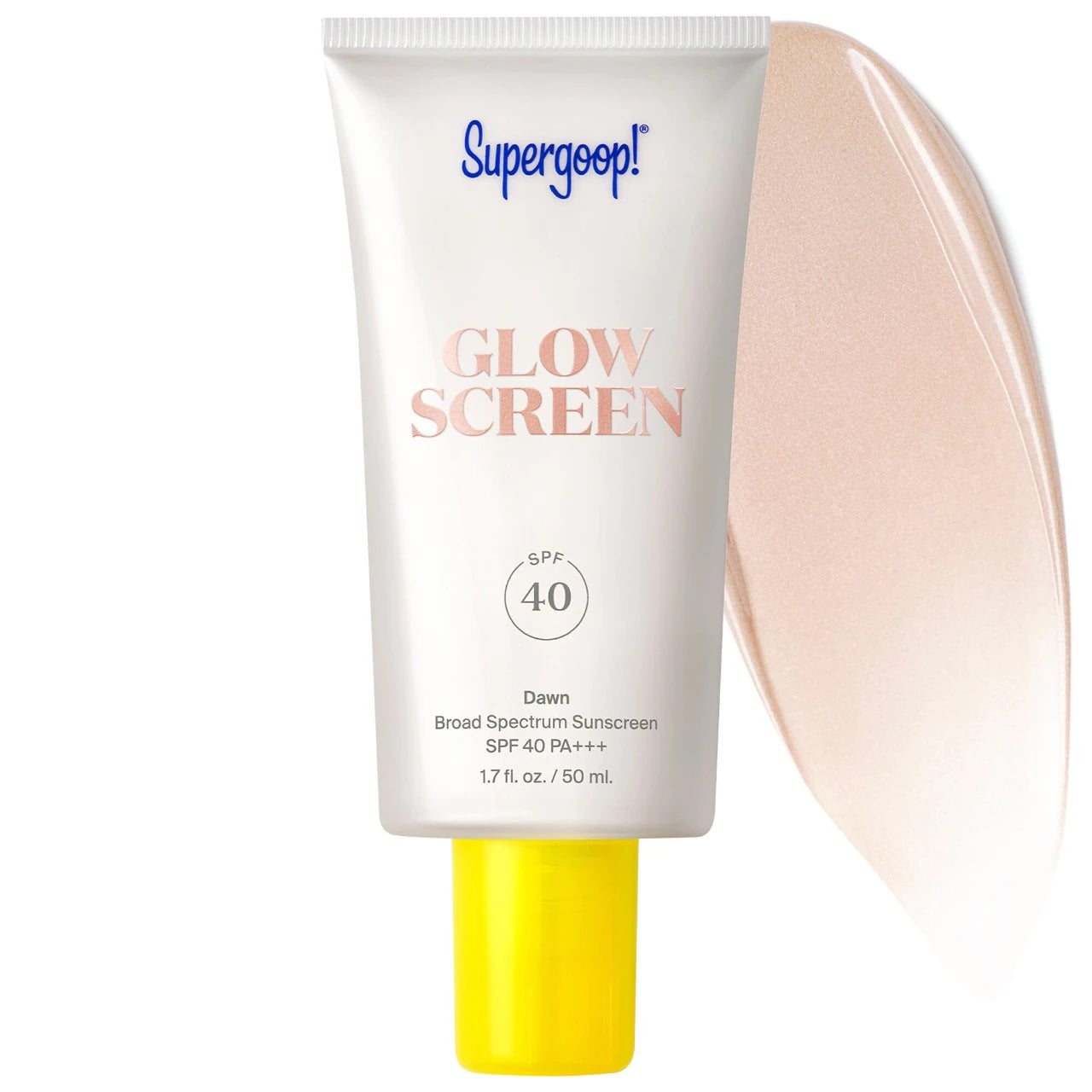 Glowscreen SPF 40 Sunscreen with Hyaluronic Acid + Niacinamide - Supergoop!