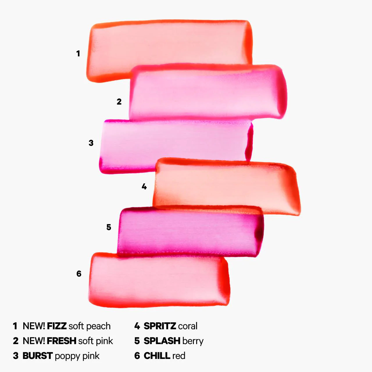 Cooling Water Jelly Tint Lip + Cheek Blush Stain - Milk MakeUp