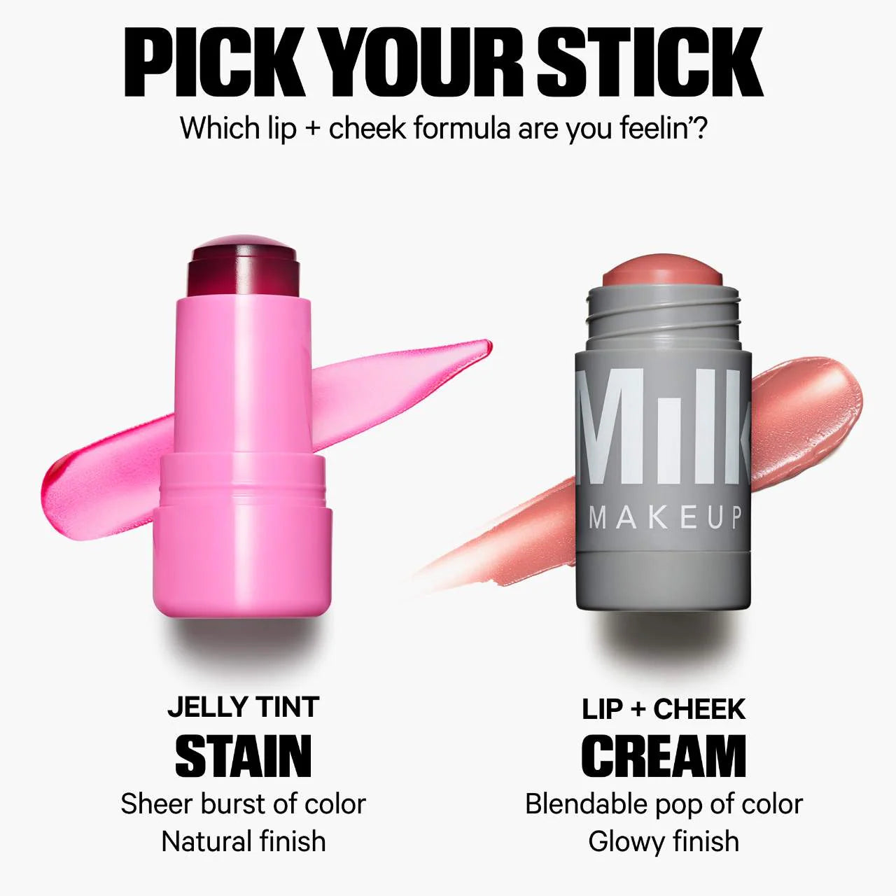 Cooling Water Jelly Tint Lip + Cheek Blush Stain - Milk MakeUp
