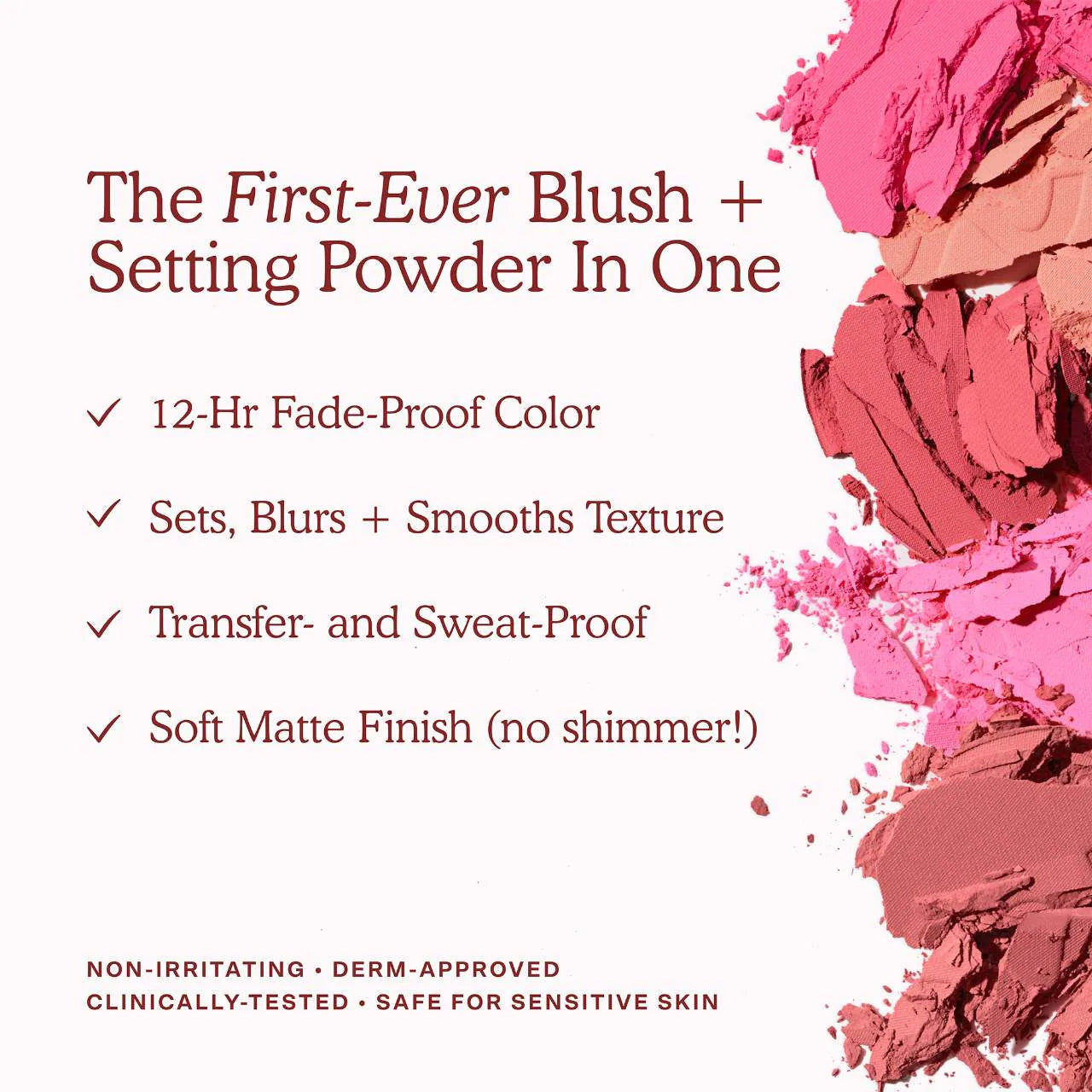 GetSet Blur + Set Matte Powder Blush - Tower28