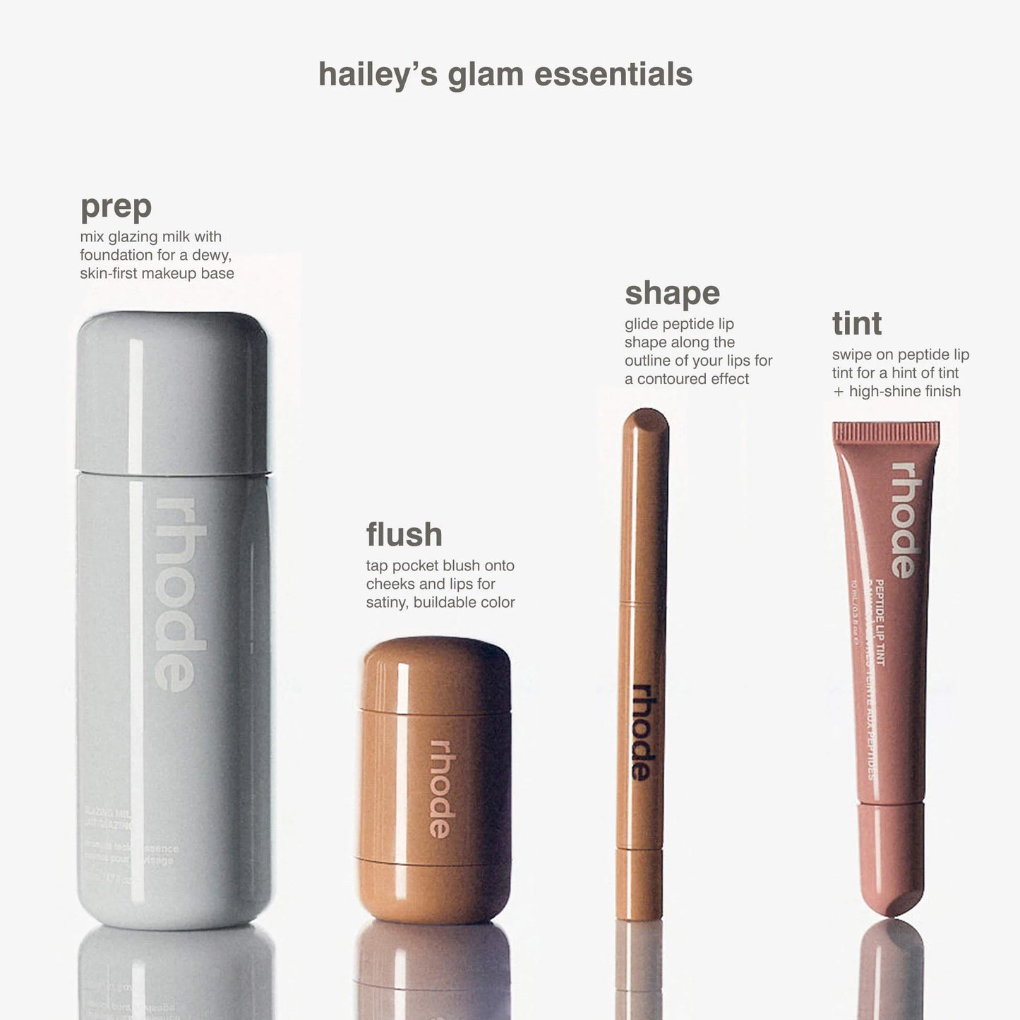 Peptide Lip Tint Nourishing Glaze - Rhode