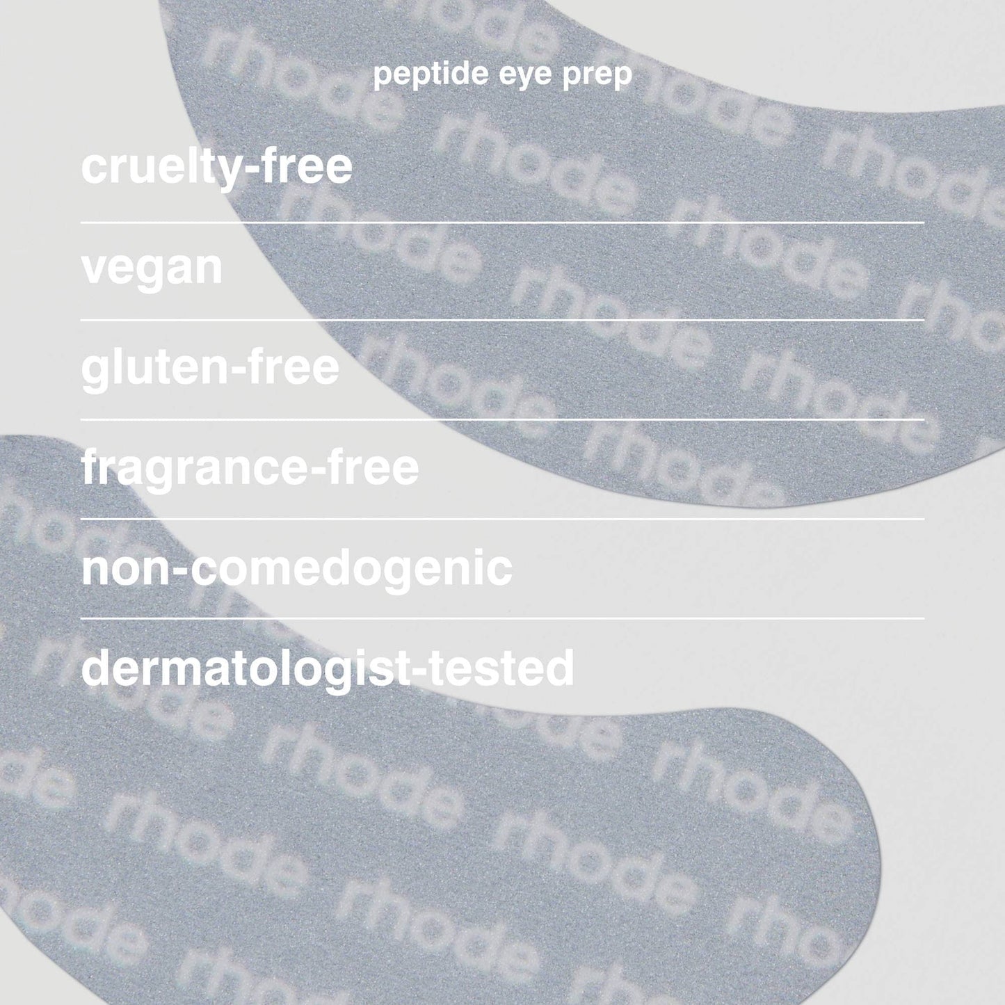 Peptide Eye Prep Depuffing Eye Patches - Rhode