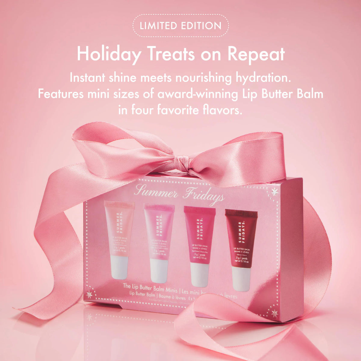 The Lip Butter Balm Minis - Pink Set - Summer Fridays