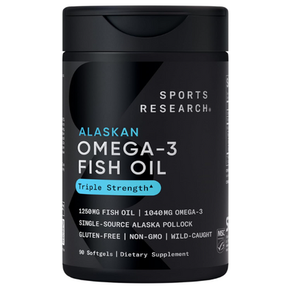 Omega 3 Fish Oil Triple Strength - Sports Research